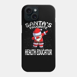 Santas Favorite Health Educator Christmas Phone Case