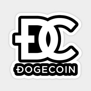 DC Dogecoin Logo Magnet