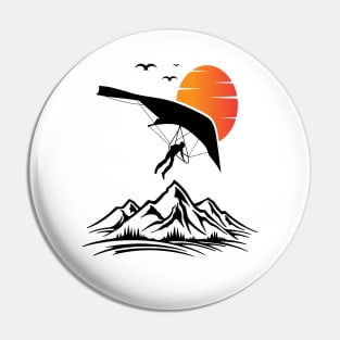 Paraglider- Paragliding Pin