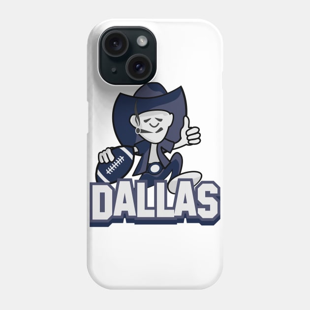 Cartoon Cowboy Phone Case by Toogoo