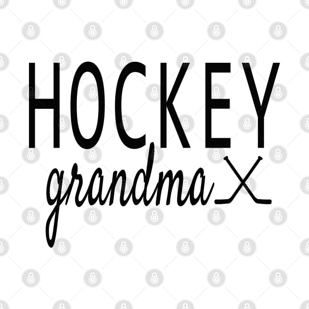 Hockey Grandma 1 by Coffee And