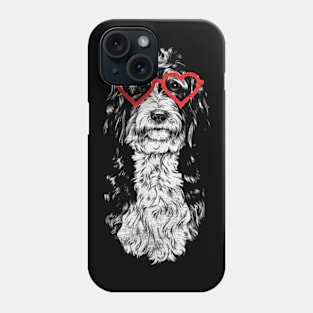 sunglasses puppy dog lovers Phone Case