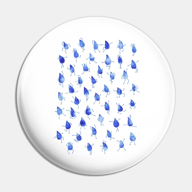 Rain Dance Pin by Thepapercrane