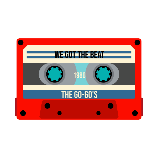 We Got The Beat Classic Cassette by PowelCastStudio