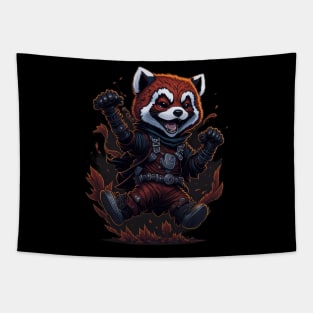Red Panda Ninja_013 Tapestry