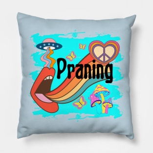 Filipino slang 'Praning' (Paranoid / Haywire) Pillow