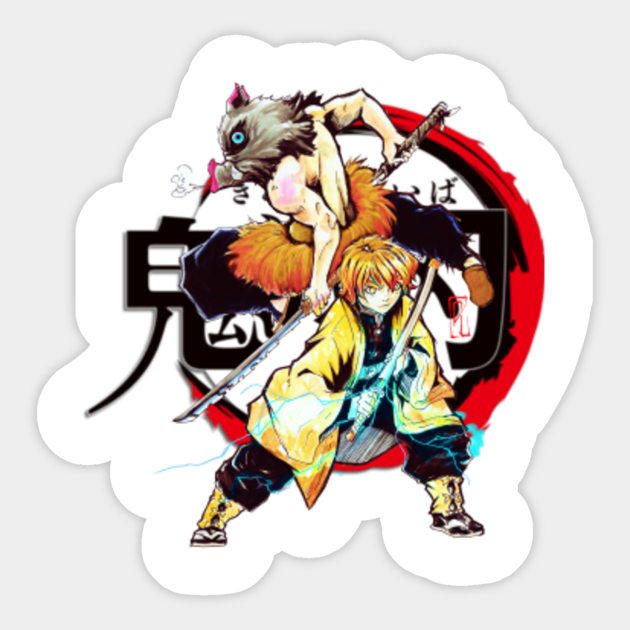 demon slayer demon slayer kimetsu no yaiba sticker