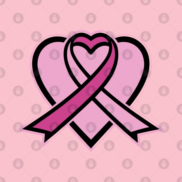 pink ribbon by vaporgraphic