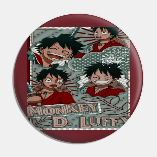 Monkey Dluffy Pin by Boiys