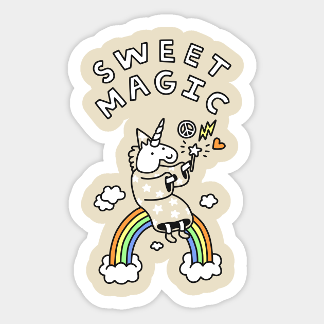 SWEET MAGIC - Unicorn - Sticker