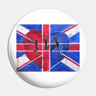 Union Jack - Jump For Joy Pin