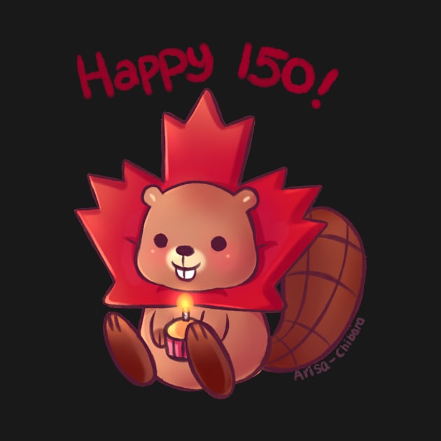 Maple Beaver Canada 150 by arisachibara