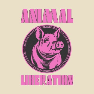 animal liberation classic design T-Shirt