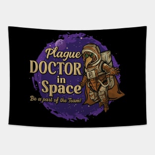 Plague Doctor in Space - Is the Doctor in? Tapestry