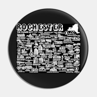 Rochester New York Map Pin