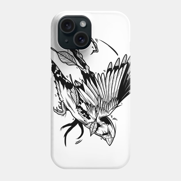 Flight Of The Finch Phone Case by Scottconnick