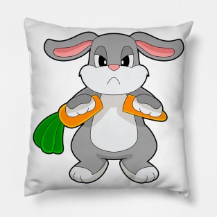 Rabbit Carrot Pillow