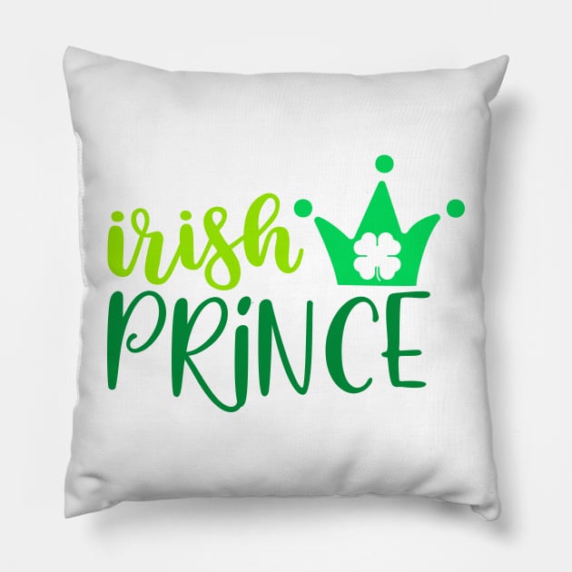 Irish Prince Pillow by Coral Graphics