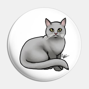 Cat - British Shorthair - Gray Pin