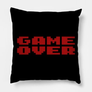 Gaming Nerd Game Over Pillow