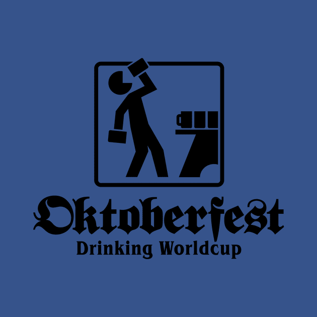 Oktoberfest - Drinking Worldcup (black) by hardwear