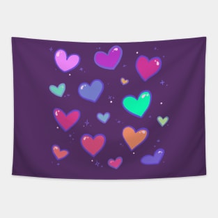 Hearts all around Tapestry