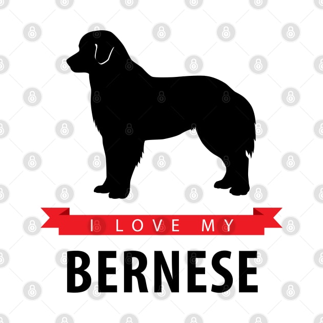 I Love My Bernese Mountain Dog by millersye