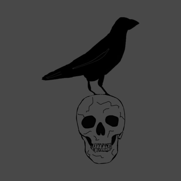 Raven & Skull by Like Water