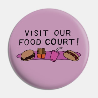 Springfield Mall Food Court Pin