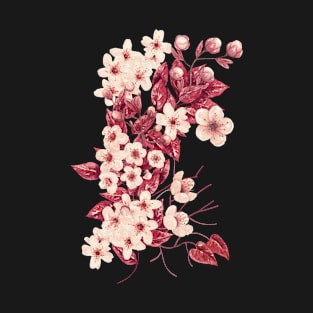 Sakura flowers Tree T-Shirt