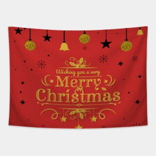 Merry Christmas Tapestry