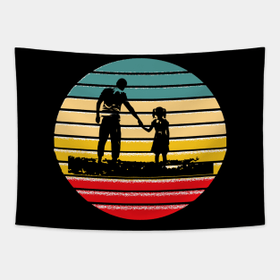 Regalo del día del padre | Father and daughter Tapestry
