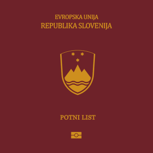 Slovenia passport T-Shirt