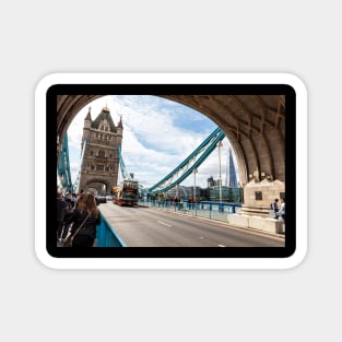 London Tower Bridge And The Shard Magnet