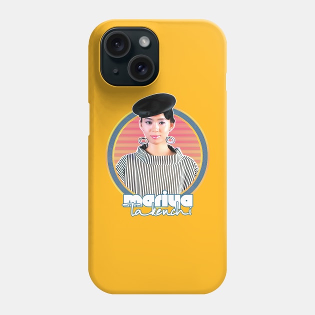 Mariya Takeuchi // Retro Citypop Fan Art Design Phone Case by DankFutura