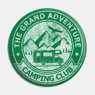 The Grand Adventure Camping Club Apparel Pin