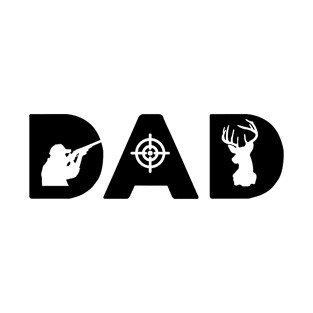 hunting dad -fathers day T-Shirt