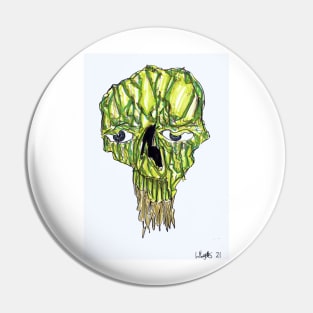 Glum Skull Pin