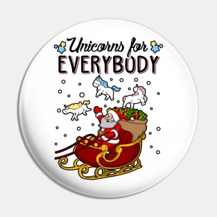 Unicorny Ugly Christmas Sweater Pin