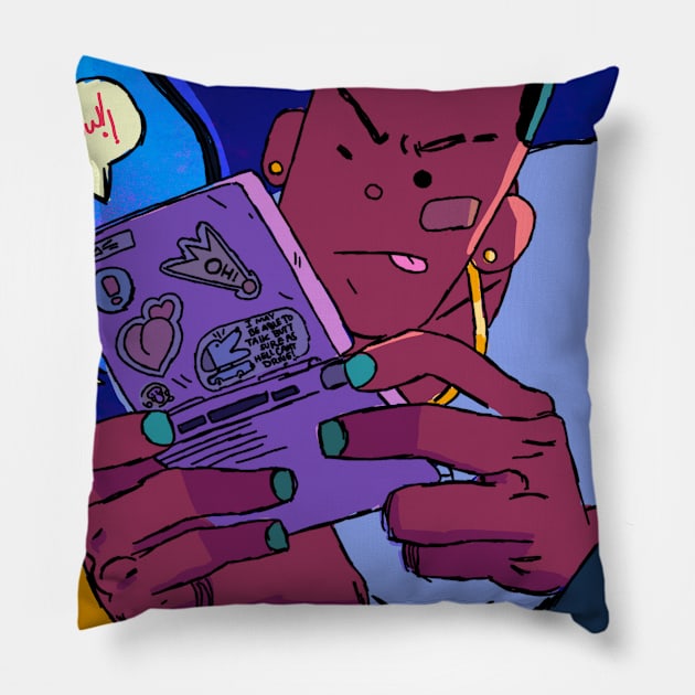 San Expedito Promo Pillow by raulfigtree