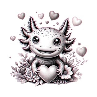 Valentine Axolotl T-Shirt