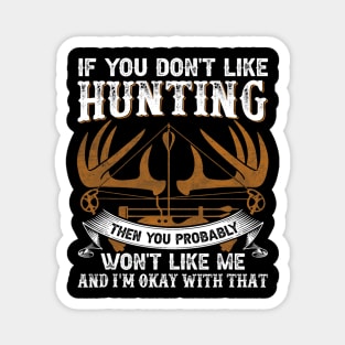 Hunting deer trophy best shot Hunting gear Magnet