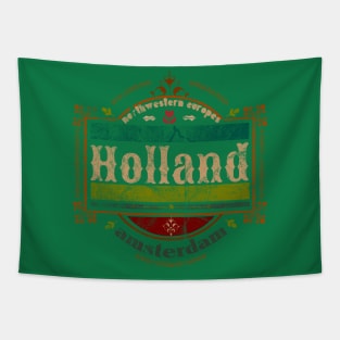 amsterdam holland distressed Tapestry
