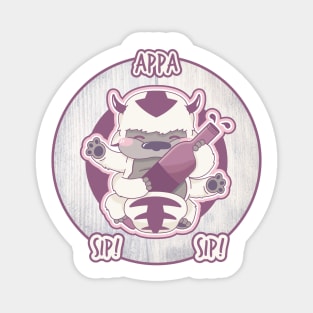 Appa, Sip! Sip! Magnet