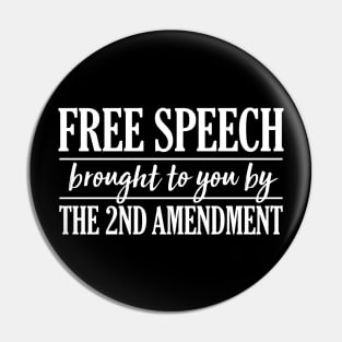 Free Speech Pin