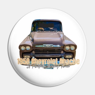 1958 Chevrolet Apache 31 Fleetside Pickup Truck Pin