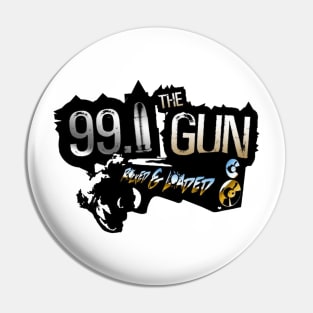 991 The Gun Logo Pin