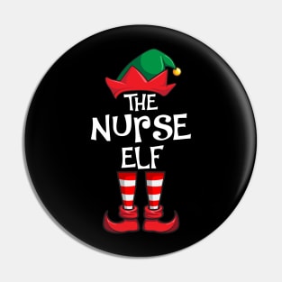 Nurse Elf Matching Family Christmas Pin