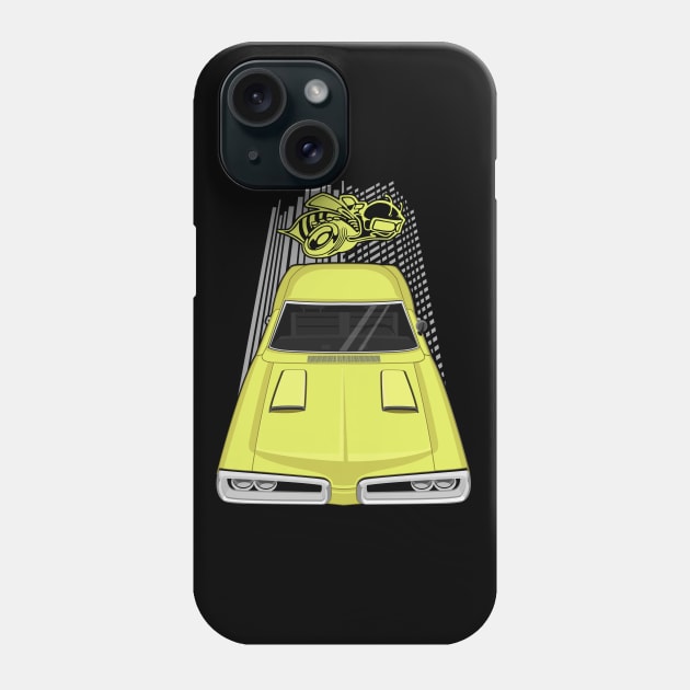 Dodge Coronet Super Bee 1970 - light yellow Phone Case by V8social