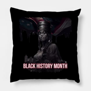 Black History Month Pillow